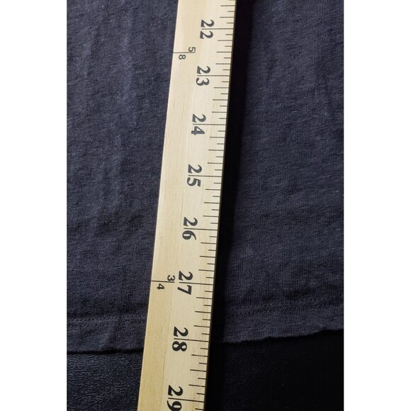 Eileen Fisher Tank Top L Gray Slub 100% Linen Beaded Party Holiday Casual - Picture 9 of 9